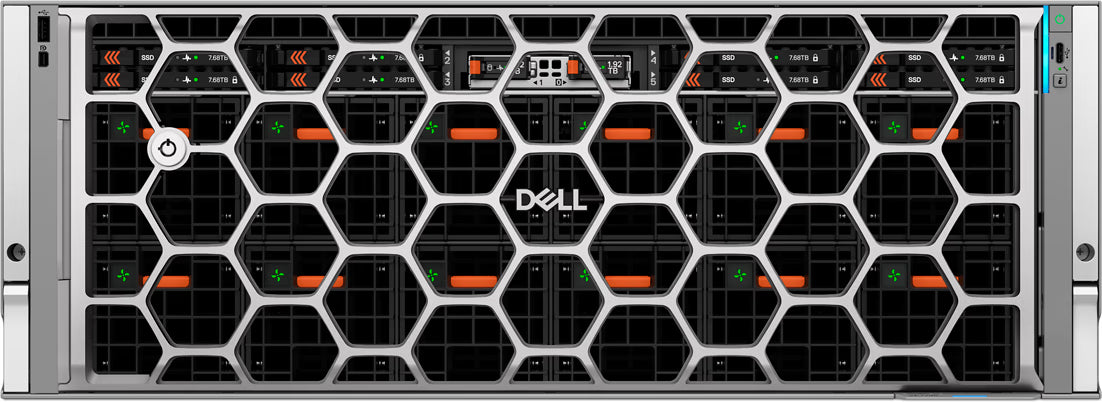 Dell PowerEdge XE7745 AI Rack Server with 2x AMD EPYC 9005 Series processors