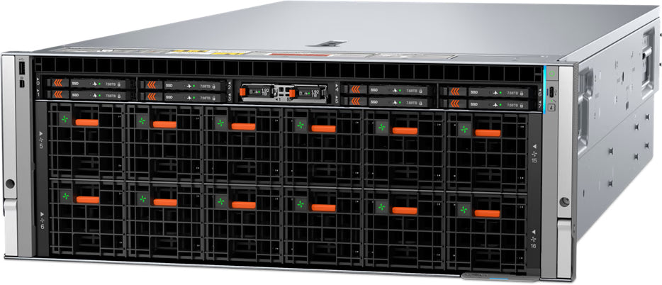 Dell PowerEdge XE7745 AI Rack Server with 2x AMD EPYC 9005 Series processors