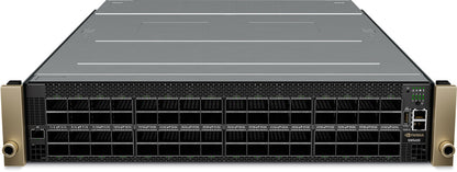 NVIDIA Spectrum SN5600D With 102.4 Tbps/64x 800 GbE QSFP, 1x 25 GbE SFP28 ports