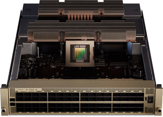 NVIDIA Spectrum SN5610 With 102.4 Tbps/64x 800 GbE QSFP, 2x 25 GbE SFP28 Ports